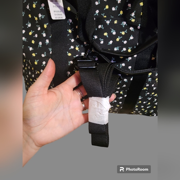 Victoria Secret Daisy Florial Pattern Tote Large Bag Brand New - Picture 4 of 9